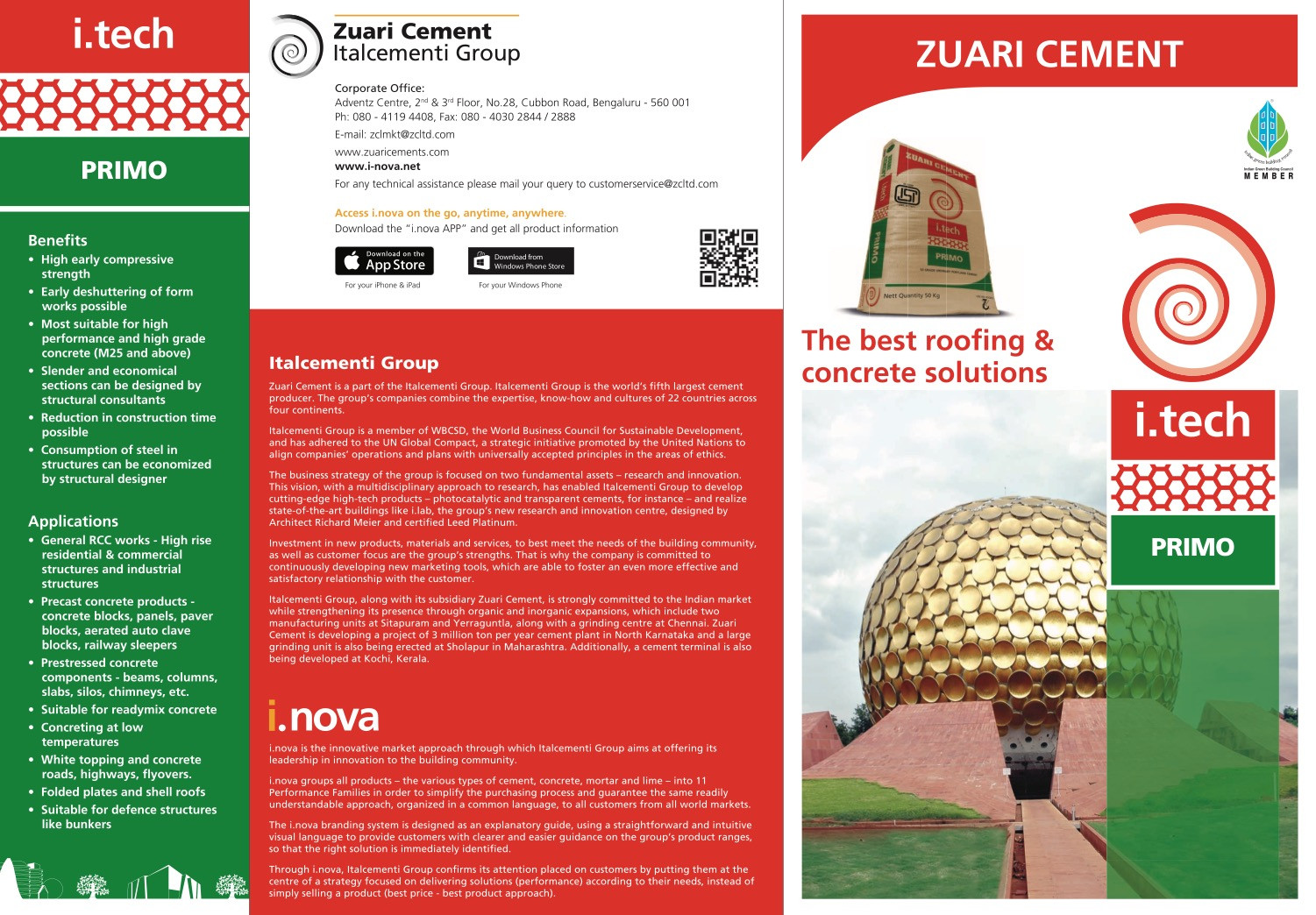 Zuari 53 Grade OPC Cement - Hindustan Steel Suppliers